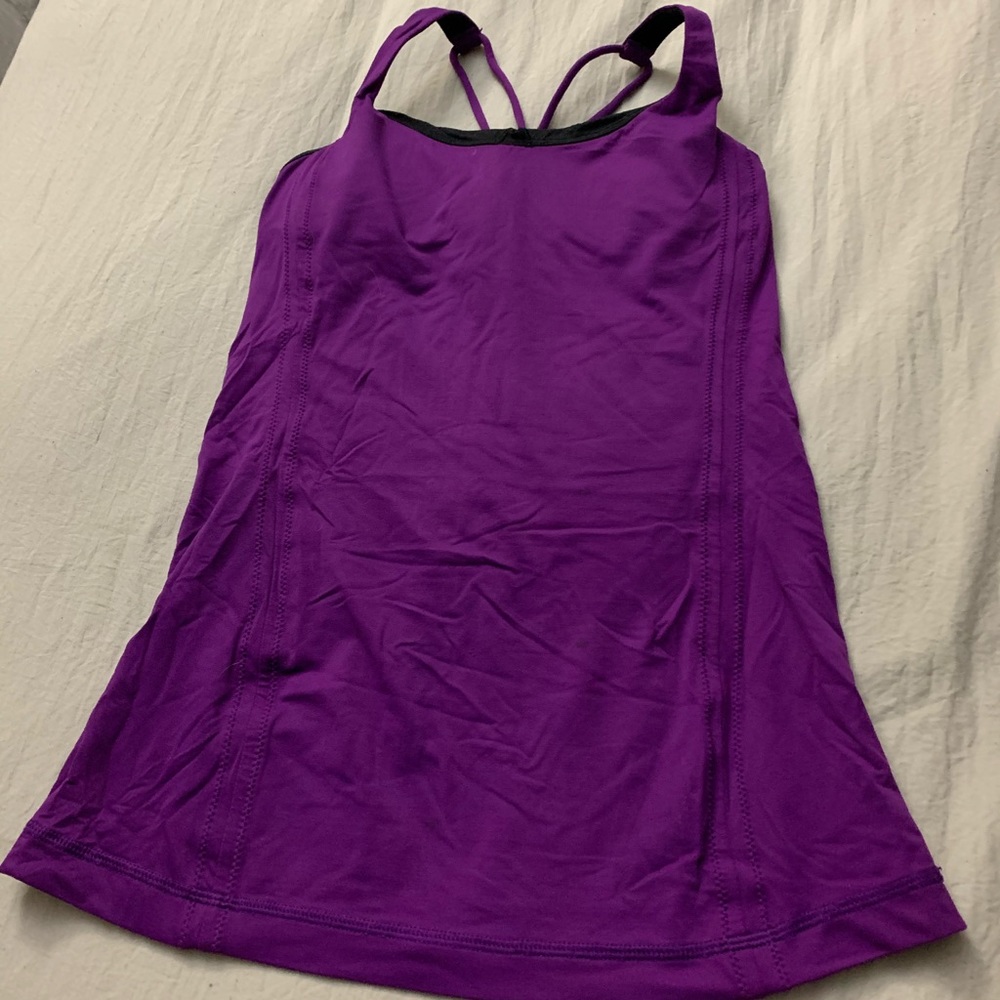 Lululemon bra tank, size 4
